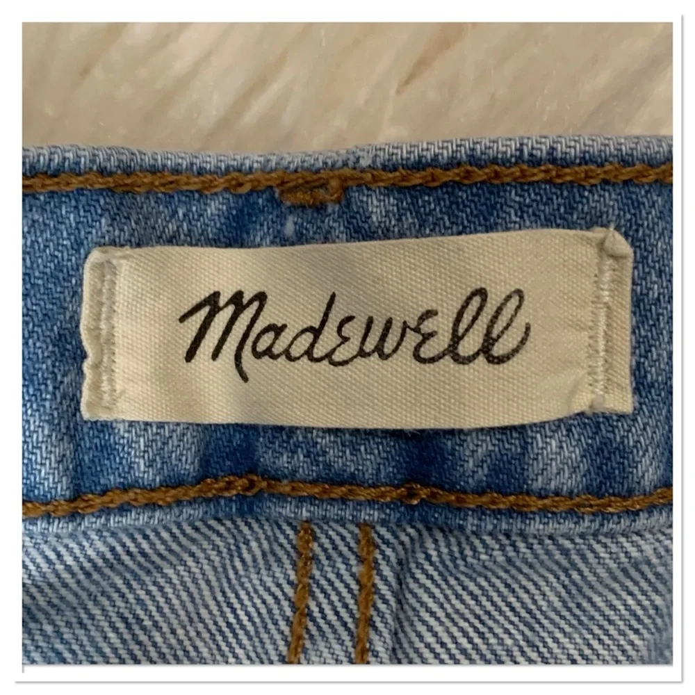Madewell Relaxed Denim Jean Shorts Blue Size 31